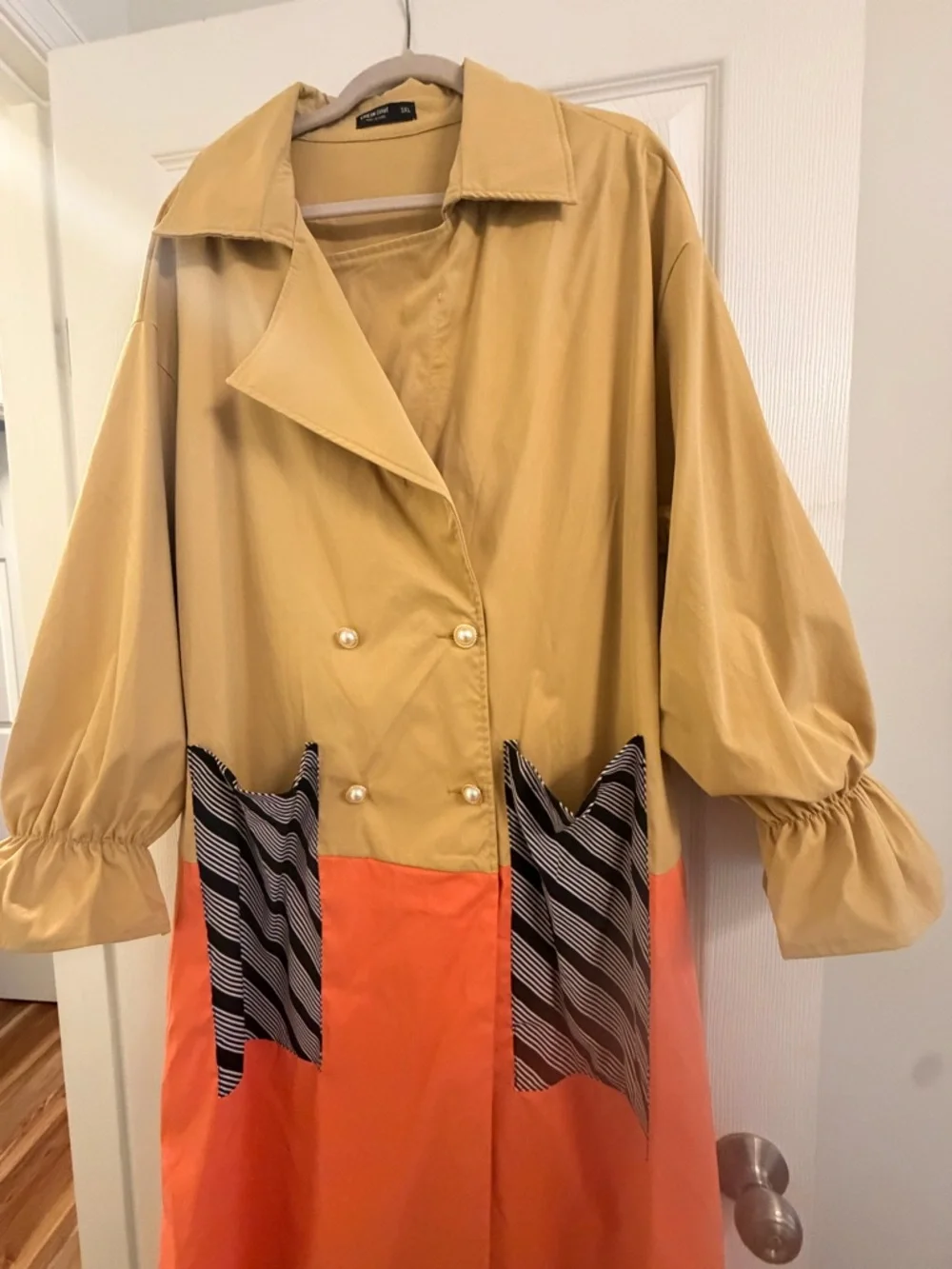 SHEIN Curve Mustard Yellow jacket - 3XL - Picture 2 of 4